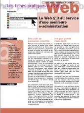 Le Web 2.0 au service d�une meilleure e-administration