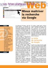 Mieux ma&icirc;triser la recherche via Google