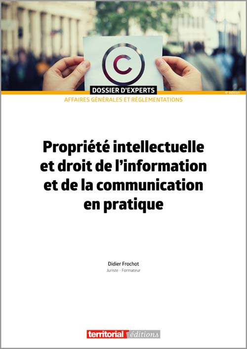 Page de titre « Propriété intellectuelle et droit de l’information et de la communication en pratique »